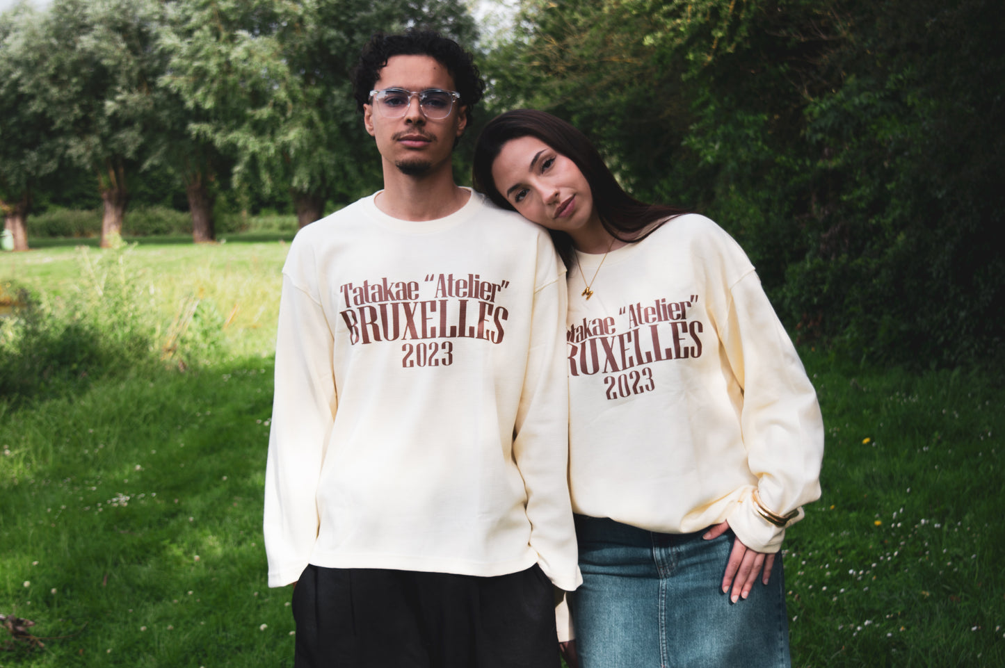 Tatakae waffle knit longsleeve